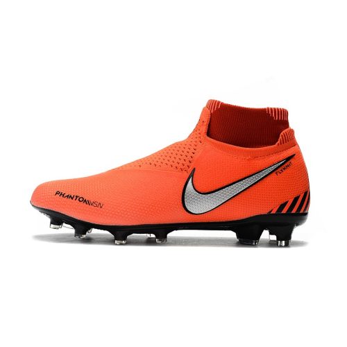 Nike Phantom VSN Elite DF FG - Naranja Negro Plata_10.jpg